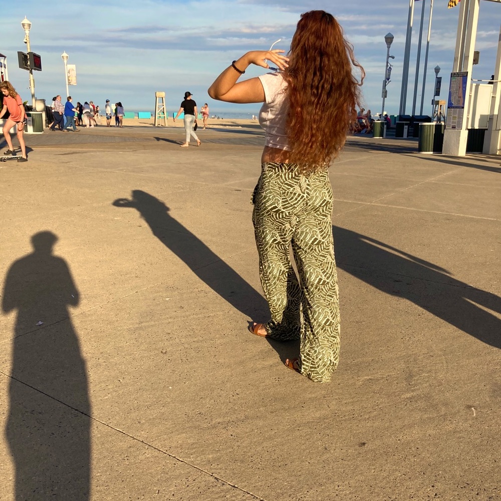 Green Leaf Pants